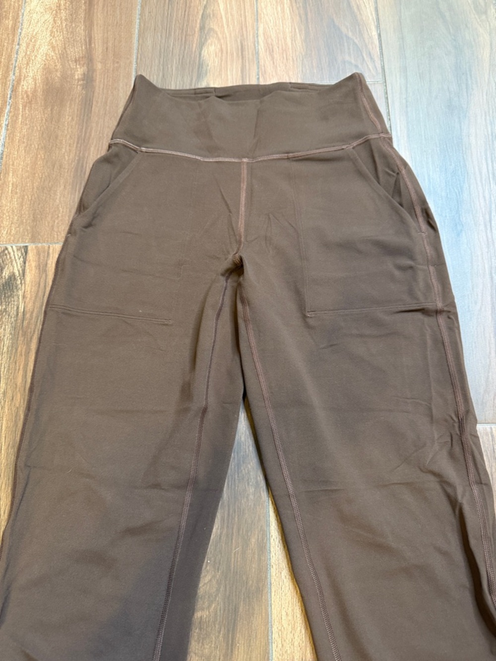 lululemon athletica Brown High-Rise Pocket Leggings